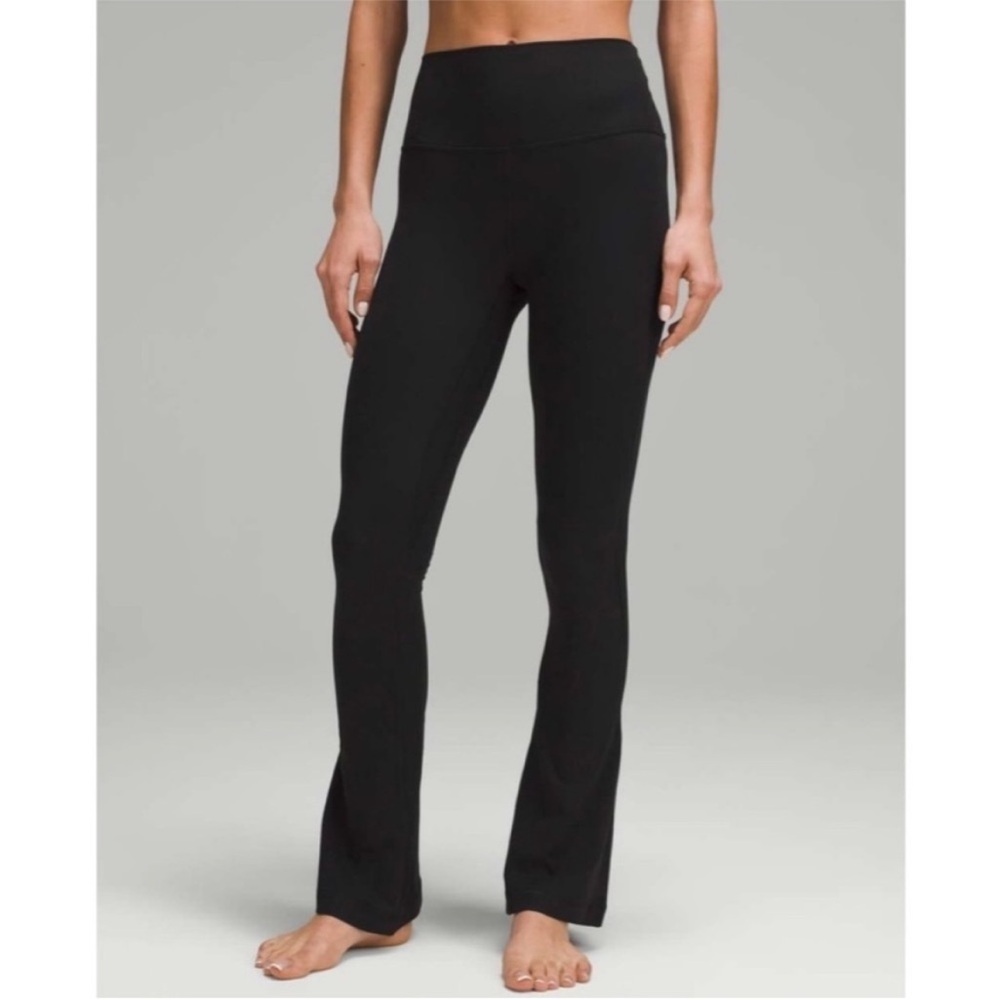 Lululemon Align High-Rise Ribbed Mini-Flared Pant *Regular Black